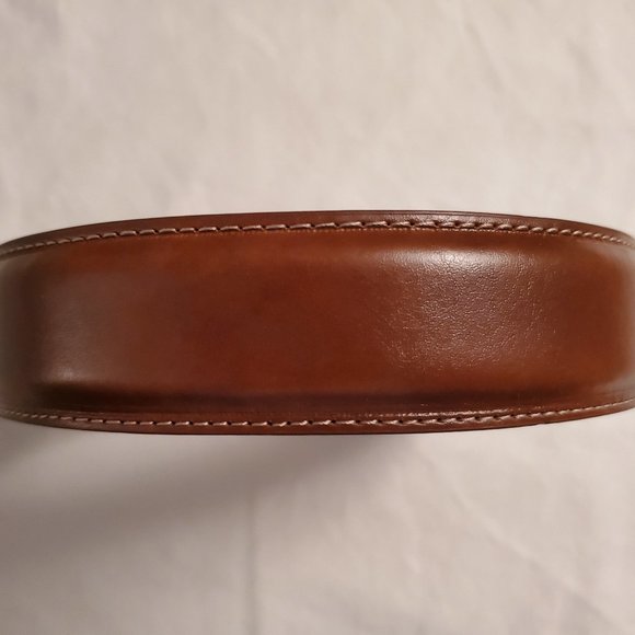 Saddlebred Other - Saddlebred Casual Leather Belt - 50 - Light Brown